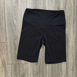 Black biker shorts, in great condition.